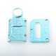 Authentic MK MODS Ti-type2 inner Plate Set for SXK BB / Billet Box Mod Kit - Green, Titanium