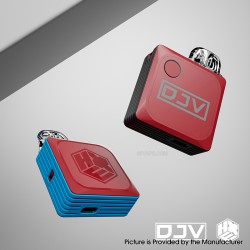 Authentic DJV HEX Pod System Kit - Red, 900mAh, 2ml, 0.8ohm / 1.2ohm