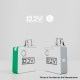 Authentic DJV HEX Pod System Kit - White, 900mAh, 2ml, 0.8ohm / 1.2ohm