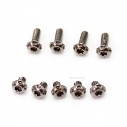 SXK Replacement Torx Screw Set Kit for SXK BB 70W / DNA 60W Style Box Mod Kit - Gun Metal, Stainless Steel (9 PCS)