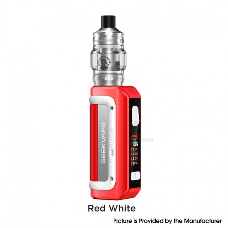 [Ships from Bonded Warehouse] Authentic GeekVape M100 Aegis Mini 2 Box Mod + Z Nano 2 Tank Kit - Red White, 2500mAh, 3.5ml