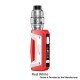 [Ships from Bonded Warehouse] Authentic GeekVape S100 Aegis Solo 2 Box Mod + Z Sub-ohm 2021 Tank Kit - Red White, 1 x 18650