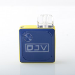 Authentic DJV HEX Pod System Kit - Blue, 900mAh, 2ml, 0.8ohm / 1.2ohm