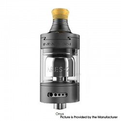[Ships from Bonded Warehouse] Authentic Innokin Ares 2 D22 MTL RTA Atomizer - Onyx, 2.0ml, Cross Air Flow Control, 22mm