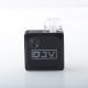 Authentic DJV HEX Pod System Vape Kit - Black, 900mAh, 2ml, 0.8ohm / 1.2ohm