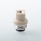 ST Sturdy Style Hybrid Drip Tip for SXK BB / Billet and DotAIO Kit - Silver, 1 x SS Base + 4 x Mouthpieces