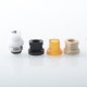 ST Sturdy Style Hybrid Drip Tip for SXK BB / Billet and DotAIO Kit - Silver, 1 x SS Base + 4 x Mouthpieces