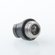 ST Sturdy Style Hybrid Drip Tip for SXK BB / Billet and DotAIO Kit - Silver, 1 x SS Base + 4 x Mouthpieces