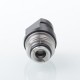 ST Sturdy Style Hybrid Drip Tip for SXK BB / Billet and DotAIO Kit - Silver, 1 x SS Base + 4 x Mouthpieces