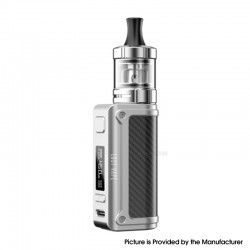 [Ships from Bonded Warehouse] Authentic LostVape Thelema Mini 45W Box Mod Kit with UB Lite Tank - Space Silver, 1500mAh