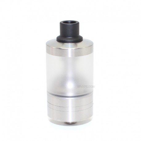 SXK NarVa Style RTA Rebuildable Tank Atomizer - Silver, 316SS + PCTG, 22mm Diameter