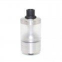 SXK NarVa Style RTA Rebuildable Tank Atomizer - Silver, 316SS + PCTG, 22mm Diameter