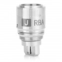 Authentic Uwell Crown RBA Rebuildable Coil Head - Silver, Stainless Steel