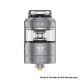 Authentic VandyVape Requiem RTA Rebuildable Tank Atomizer - Frosted Grey, 24mm, 4.5ml, MTL / RDL / DL