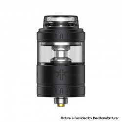 Authentic VandyVape Requiem RTA Rebuildable Tank Atomizer - Matte Black, 24mm, 4.5ml, MTL / RDL / DL