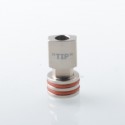 510 Drip Tip for RDA / RTA / RDTA / Sub Ohm Tank Atomizer - Silver, Titanium