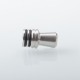 510 Drip Tip for RDA / RTA / RDTA / Sub Ohm Tank Atomizer - Silver, Stainless Steel