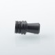 510 Drip Tip for RDA / RTA / RDTA / Sub Ohm Tank Atomizer - Black, Stainless Steel