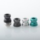 Mission XV Cosmos Style Drip Tip Set for BB / Billet Box Mod - Silver, Stainless Steel + Aluminum