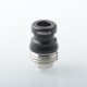 Mission XV Cosmos Style Drip Tip Set for BB / Billet Box Mod - Silver, Stainless Steel + Aluminum