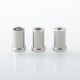 Mission XV Cosmos Style Drip Tip Set for BB / Billet Box Mod - Silver, Titanium + Aluminum