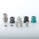 Mission XV Cosmos Style Drip Tip Set for BB / Billet Box Mod - Silver, Titanium + Aluminum