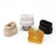 SXK Protocol MVP Style Drip Tip Set for BB / Billet / Boro AIO Box Mod - 316SS + POM + PET + PEEK + Ultem (1 x Base + 4 x Tip)