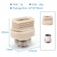 SXK Protocol MVP Style Drip Tip Set for BB / Billet / Boro AIO Box Mod - 316SS + POM + PET + PEEK + Ultem (1 x Base + 4 x Tip)