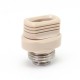 SXK Protocol MVP Style Drip Tip Set for BB / Billet / Boro AIO Box Mod - 316SS + POM + PET + PEEK + Ultem (1 x Base + 4 x Tip)