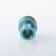 Authentic MK MODS Ti-type2 Drip Tip + Button Set for Cthulhu AIO - Green, Titanium Alloy