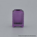 Authentic MK MODS Topo Boro Tank for SXK BB / Billet AIO Box Mod Kit - Purple, Aluminum + Glass