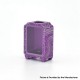 Authentic MK MODS Topo Boro Tank for SXK BB / Billet AIO Box Mod Kit - Purple, Aluminum + Glass