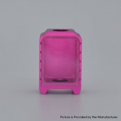 Authentic MK MODS Boro Tank for SXK BB / Billet AIO Box Mod Kit - Pink, Aluminum + Glass