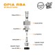 Authentic Ambition Mods Opia RBA for Boro / Billet / BB / Cthulhu / Pulse AIO - Silver, 0.8 / 1.0 / 1.2 / 2.0mm