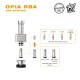 Authentic Ambition Mods Opia RBA for Boro / Billet / BB / Cthulhu / Pulse AIO - Silver, 0.8 / 1.0 / 1.2 / 2.0mm