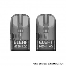 [Ships from Bonded Warehouse] Authentic Eleaf Iore Lite 2 Replacement Pod Cartridge - 2ml, Mesh 1.0ohm 2 PCS