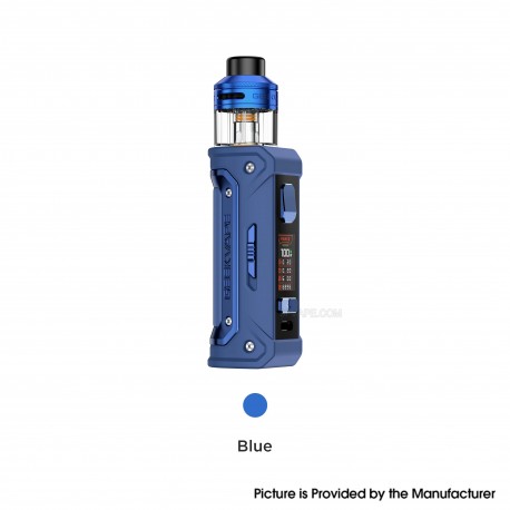 [Ships from Bonded Warehouse] Authentic Geekvape E100i Aegis Eteno 100W Pod Mod Kit - Blue, VW 5~100W, 3000mAh, 4.5ml