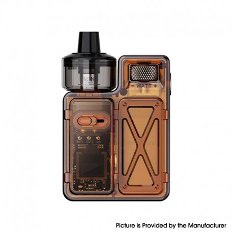 [Ships from Bonded Warehouse] Authentic Uwell Crown M Pod Mod Kit - Brown, 5~35W, 1000mAh, 4ml, 0.6ohm / 0.4 / 0.8ohm