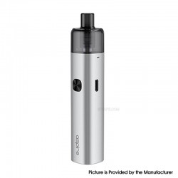 [Ships from Bonded Warehouse] Authentic Aspire AVP Cube Starter Kit - Quick Silver, 1300mAh, 3.5ml, 0.65ohm / 1.15ohm