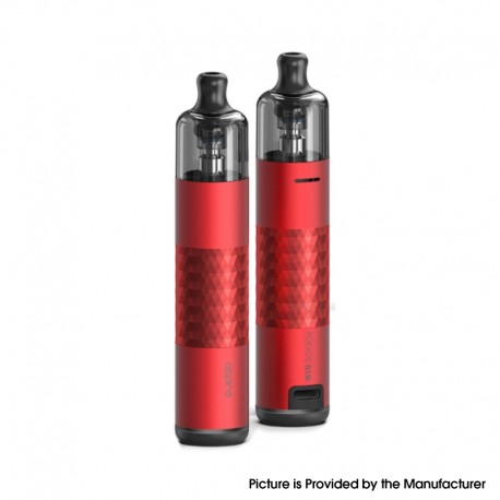 [Ships from Bonded Warehouse] Authentic Aspire Flexus Stik Pod System Kit - Red, 1200mAh, 3ml, 0.6ohm / 1.0ohm