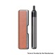 [Ships from Bonded Warehouse] Authentic Aspire Vilter Pro Pod System Kit - Gunmetal & Brown, 420mAh + 1600mAh, 2ml, 1.2ohm