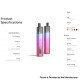 [Ships from Bonded Warehouse] Authentic Aspire Vilter S Pod System Kit - Fuchsia, 500mAh, 2ml, 1.0ohm