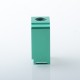 Authentic MK MODS Boro Tank for SXK BB / Billet AIO Box Mod Kit - Green, Aluminum + Glass