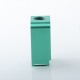 Authentic MK MODS Boro Tank for SXK BB / Billet AIO Box Mod Kit - Green, Aluminum + Glass