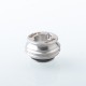 D-Tip Style Drip Tip for BB / Billet / Boro AIO Box Mod - Grey, Stainless Steel + PEEK