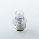 D-Tip Style Drip Tip for BB / Billet / Boro AIO Box Mod - Translucent, Stainless Steel + PC