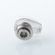 D-Tip Style Drip Tip for BB / Billet / Boro AIO Box Mod - Translucent, Stainless Steel + PC