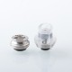 D-Tip Style Drip Tip for BB / Billet / Boro AIO Box Mod - Translucent, Stainless Steel + PC