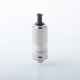 Authentic Auguse Era S RTA V2 Rebuildable Tank Vape Atomizer - Silver, 16mm Diameter