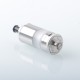 Authentic Auguse Era S RTA V2 Rebuildable Tank Vape Atomizer - Silver, 16mm Diameter